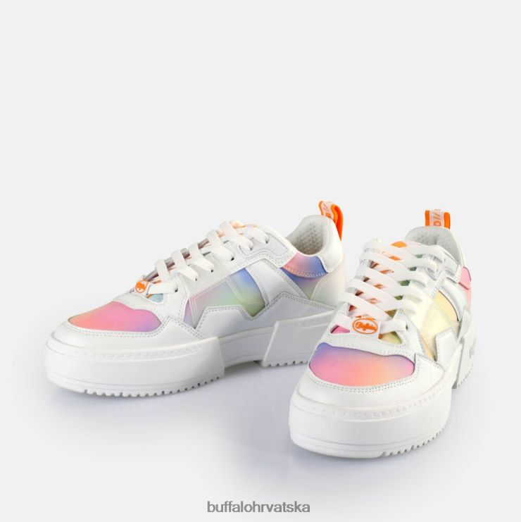 tie-dye koraljna/zelena Buffalo rse v2 tenisice niske veganske |tenisice TDD6T56